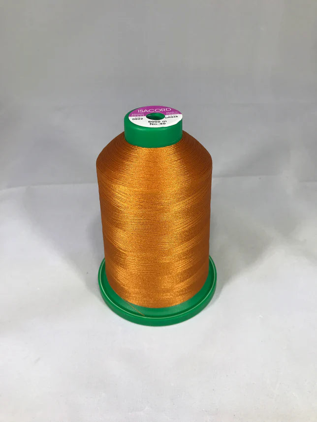 0922 Ashley Gold - Isacord Embroidery Thread 40WT 5000M