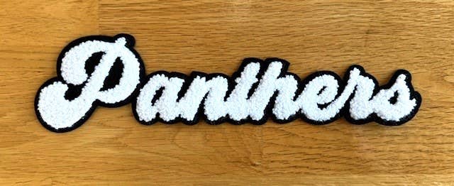School Mascot Chenille Patches
