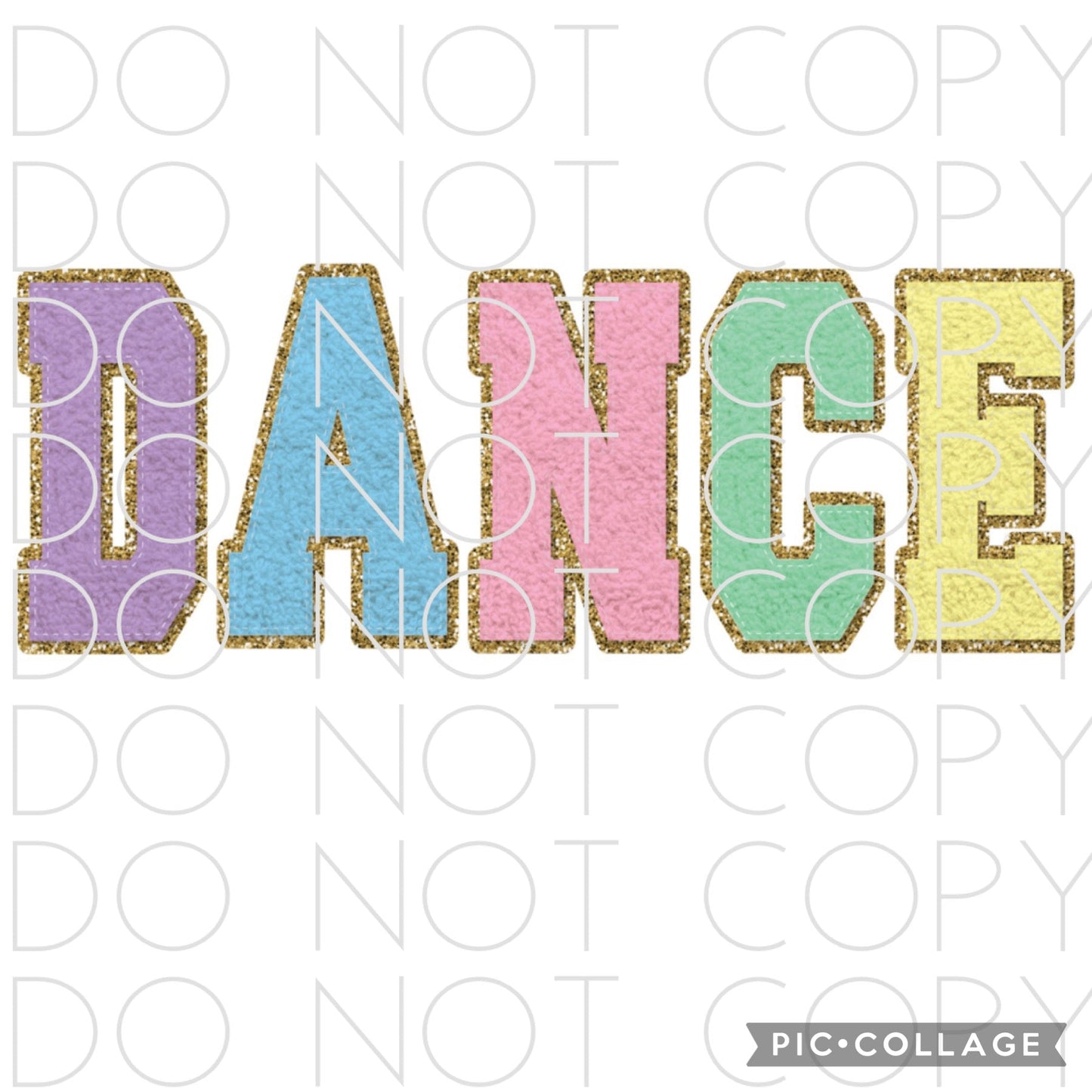 DANCE Faux Chenille