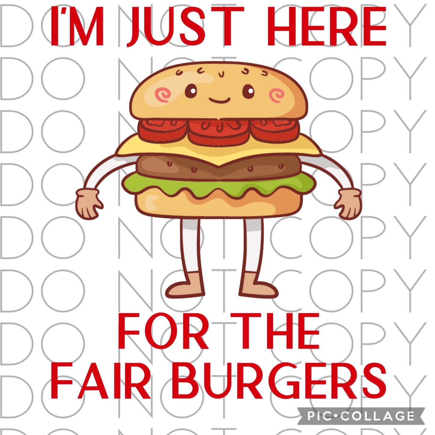 I’m just here for the fair burgers (Direct To Film)