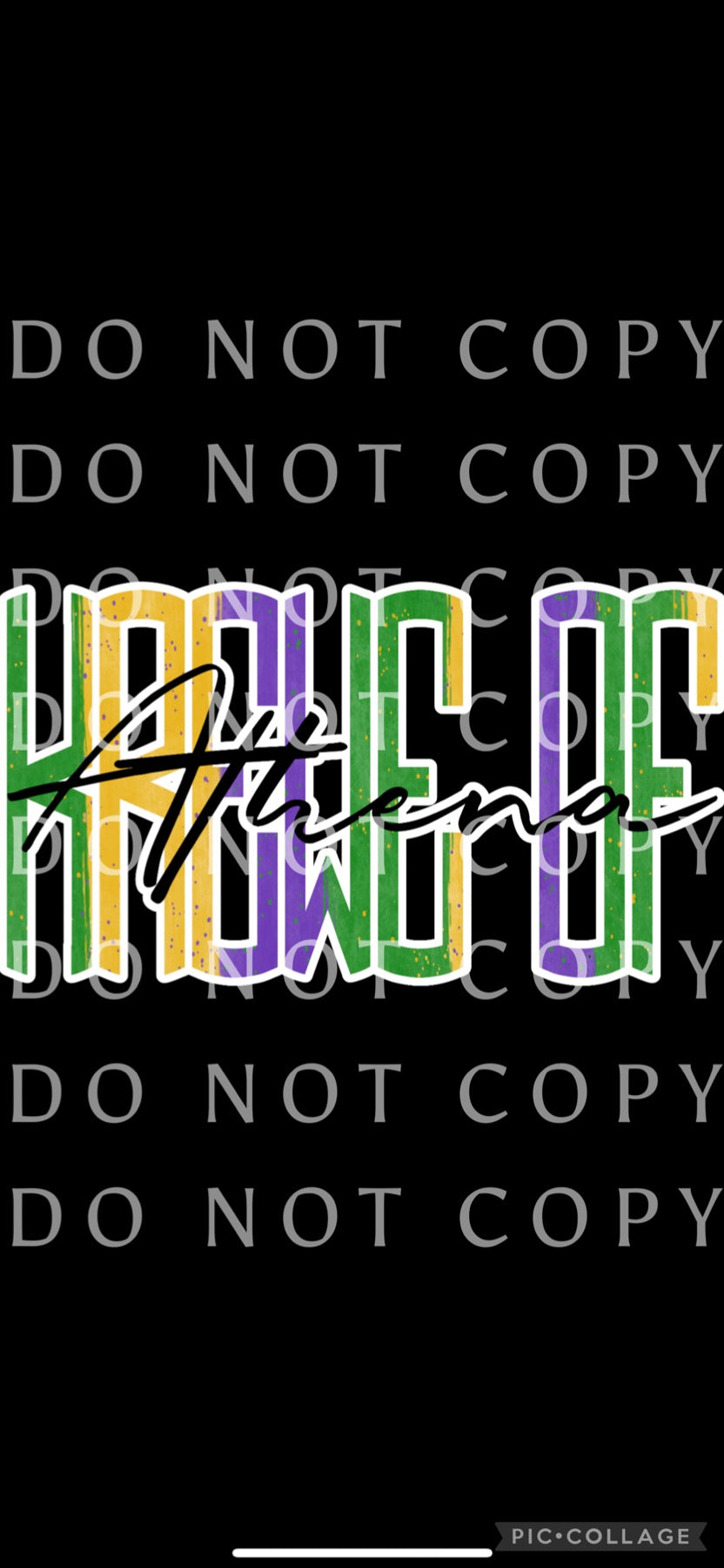 Mardi Gras Krewe of Layered