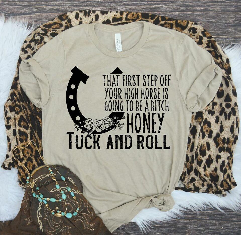 That First Step Off Your High Horse... Single Color (Adult)