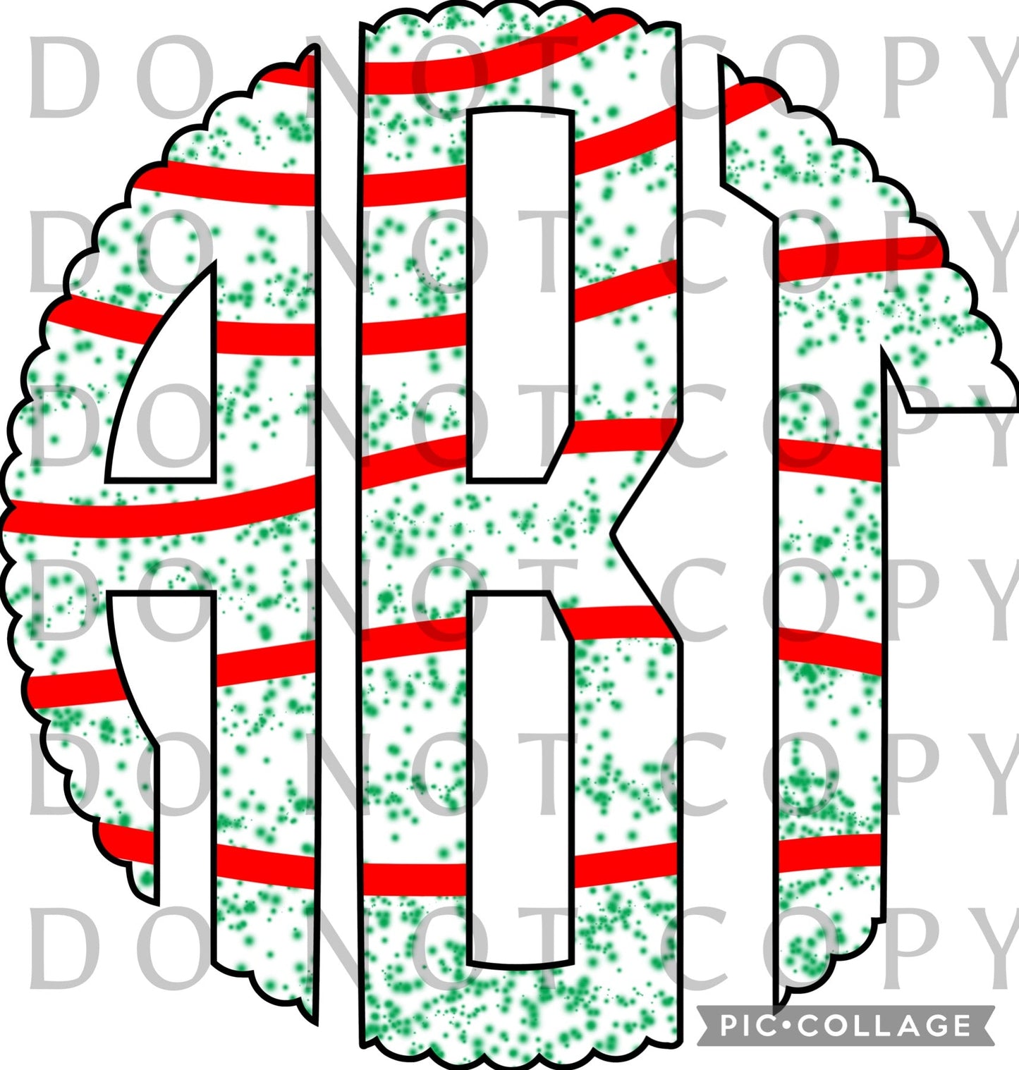 Christmas Snack Monogram (Direct To Film)