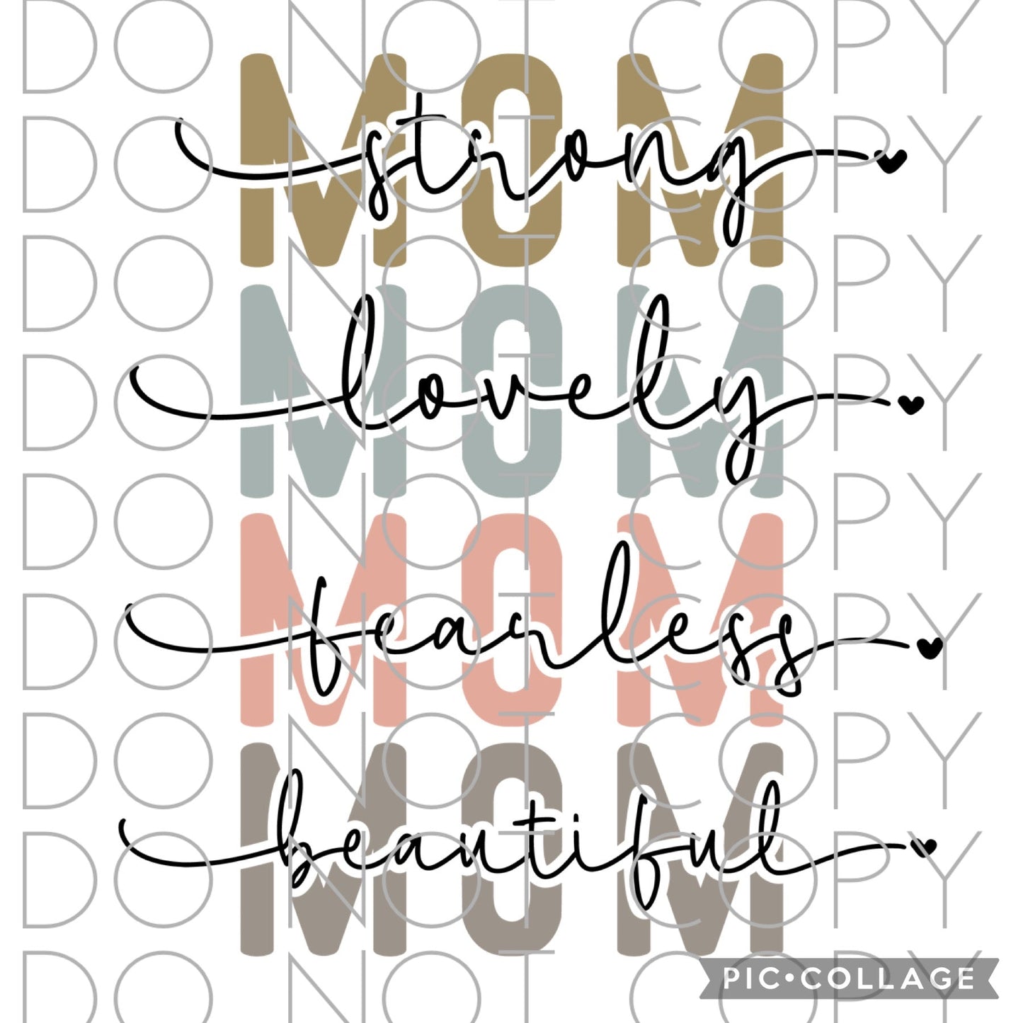 Mom Strong Lovely Fearless Beautiful (Direct To Film)