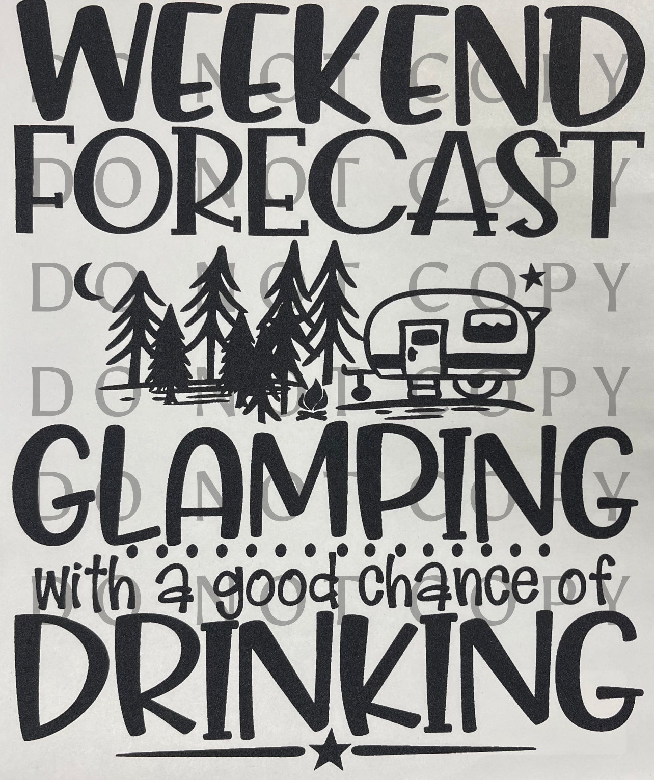 Weekend Forecast Single Color (Adult)