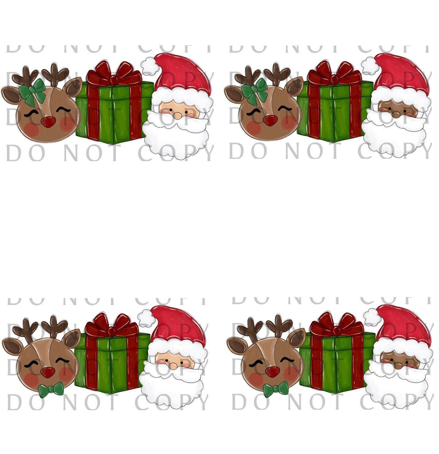 Reindeer, Present, Santa (Direct To Film)