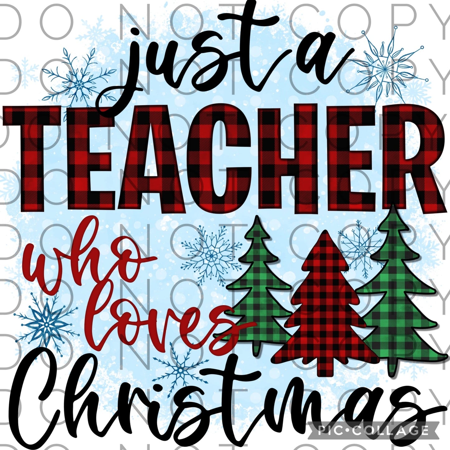 Just a teacher who loves Christmas (Direct To Film)