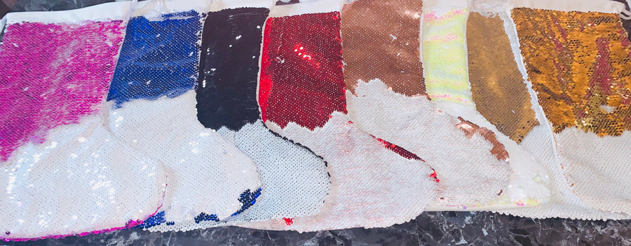 Sublimation Sequin Christmas Stockings