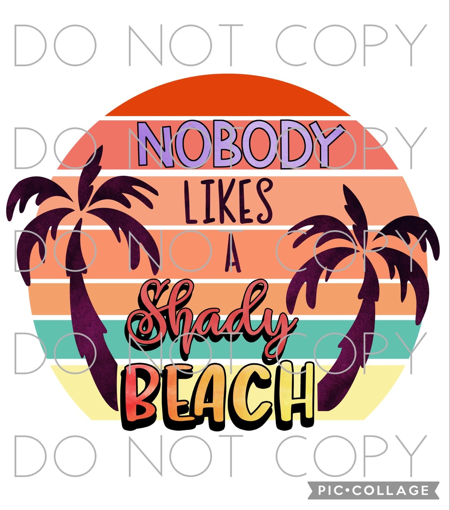 Nobody likes a shady beach (Direct To Film)