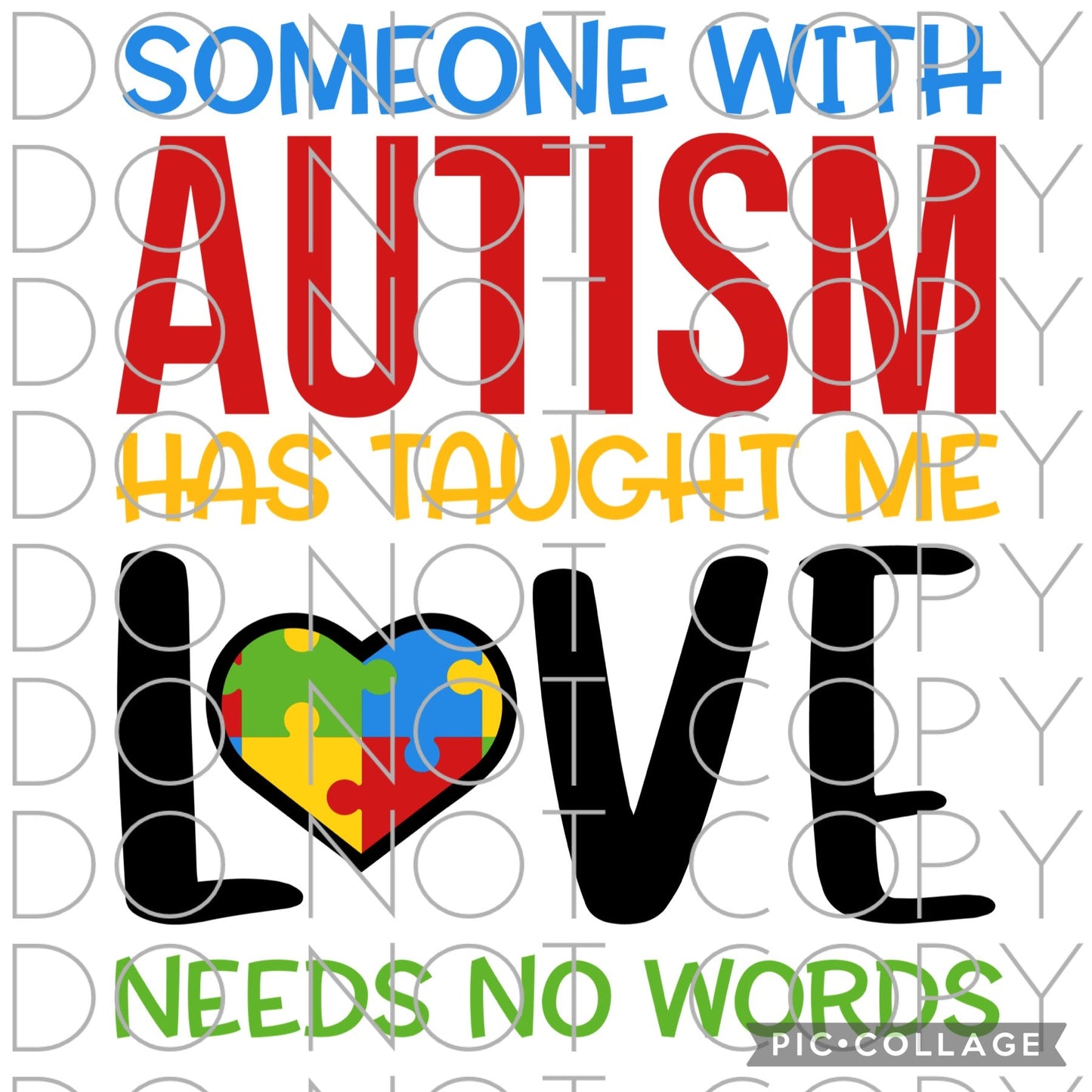 Someone with Autism has taught me love needs no words (Direct To Film)