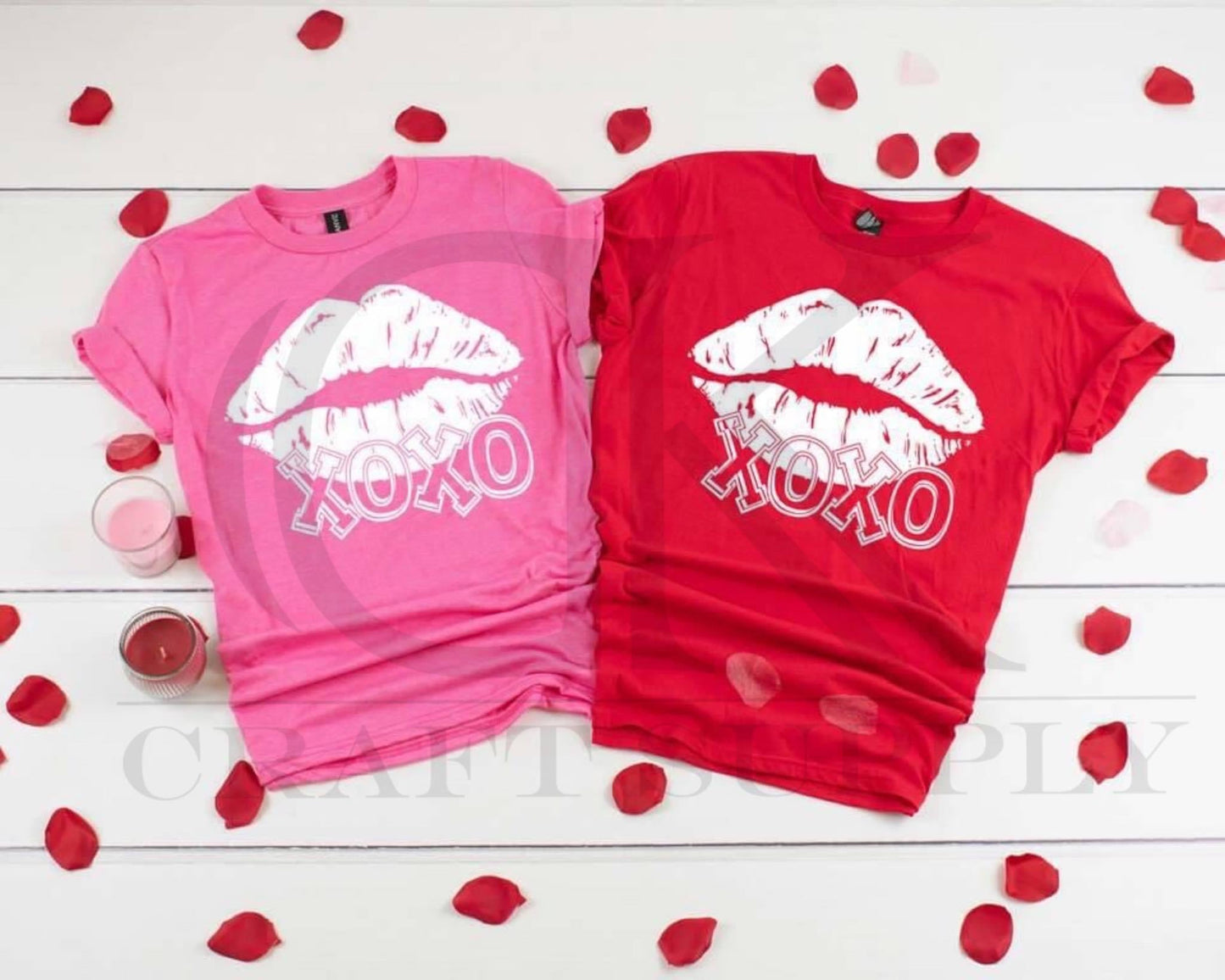 XOXO Lips Single Color (Adult and Youth)