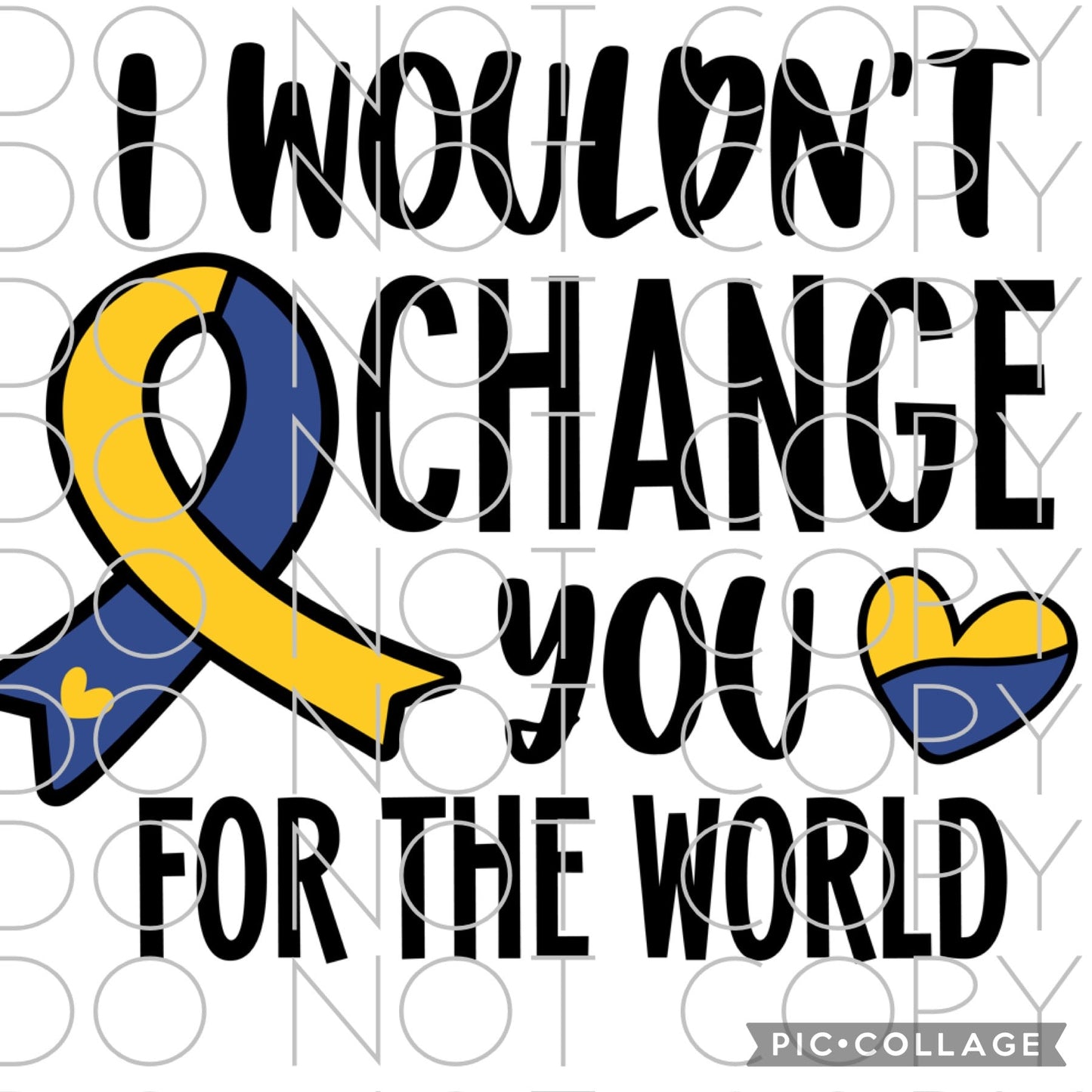 I wouldn’t change you for the world (Direct To Film)