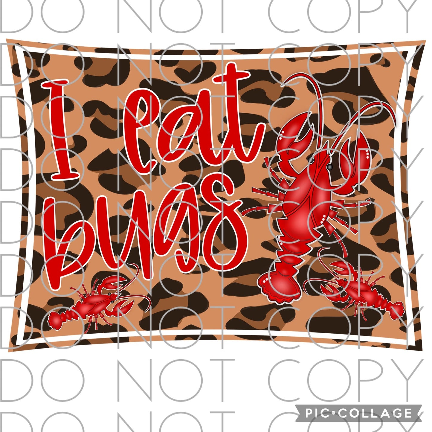 I eat bugs (Direct To Film)