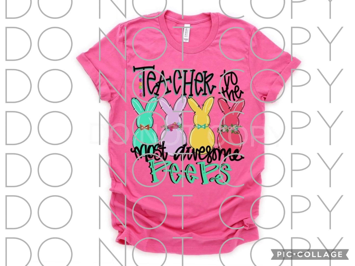 Teacher Easter Full Color (Adult)