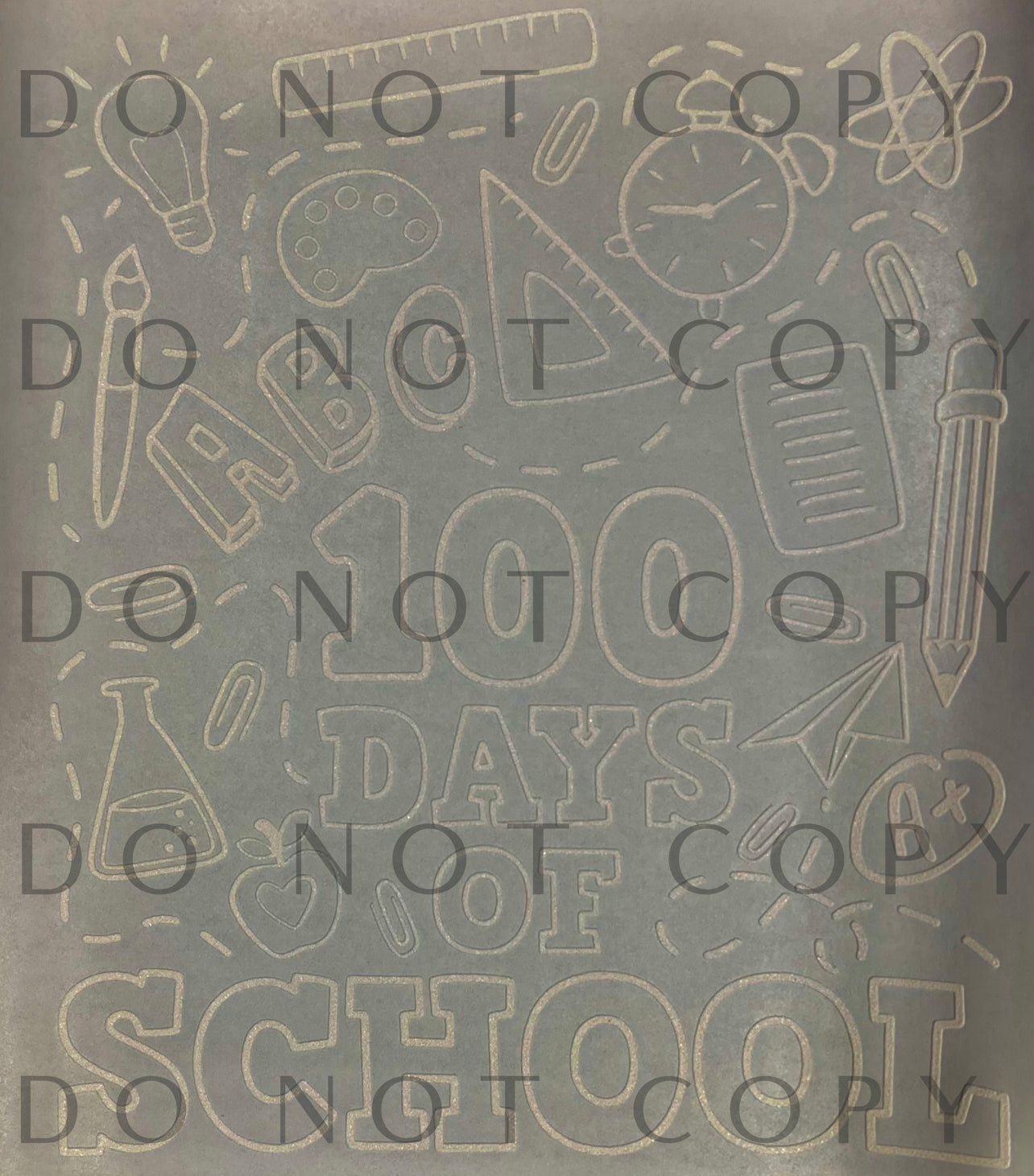 100 Days of School Single Color (Youth)