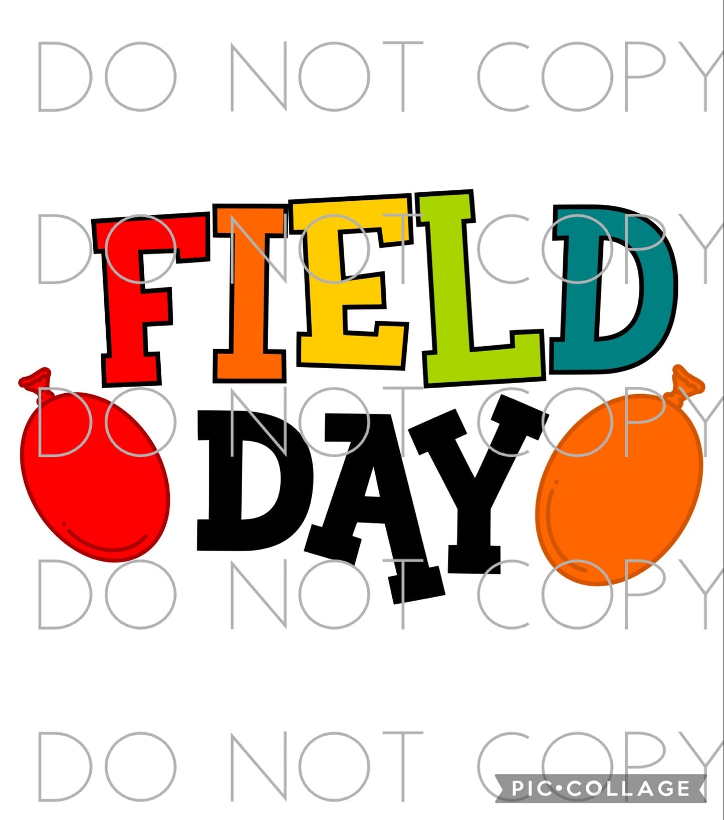 Field Day with water balloons (Sublimation)