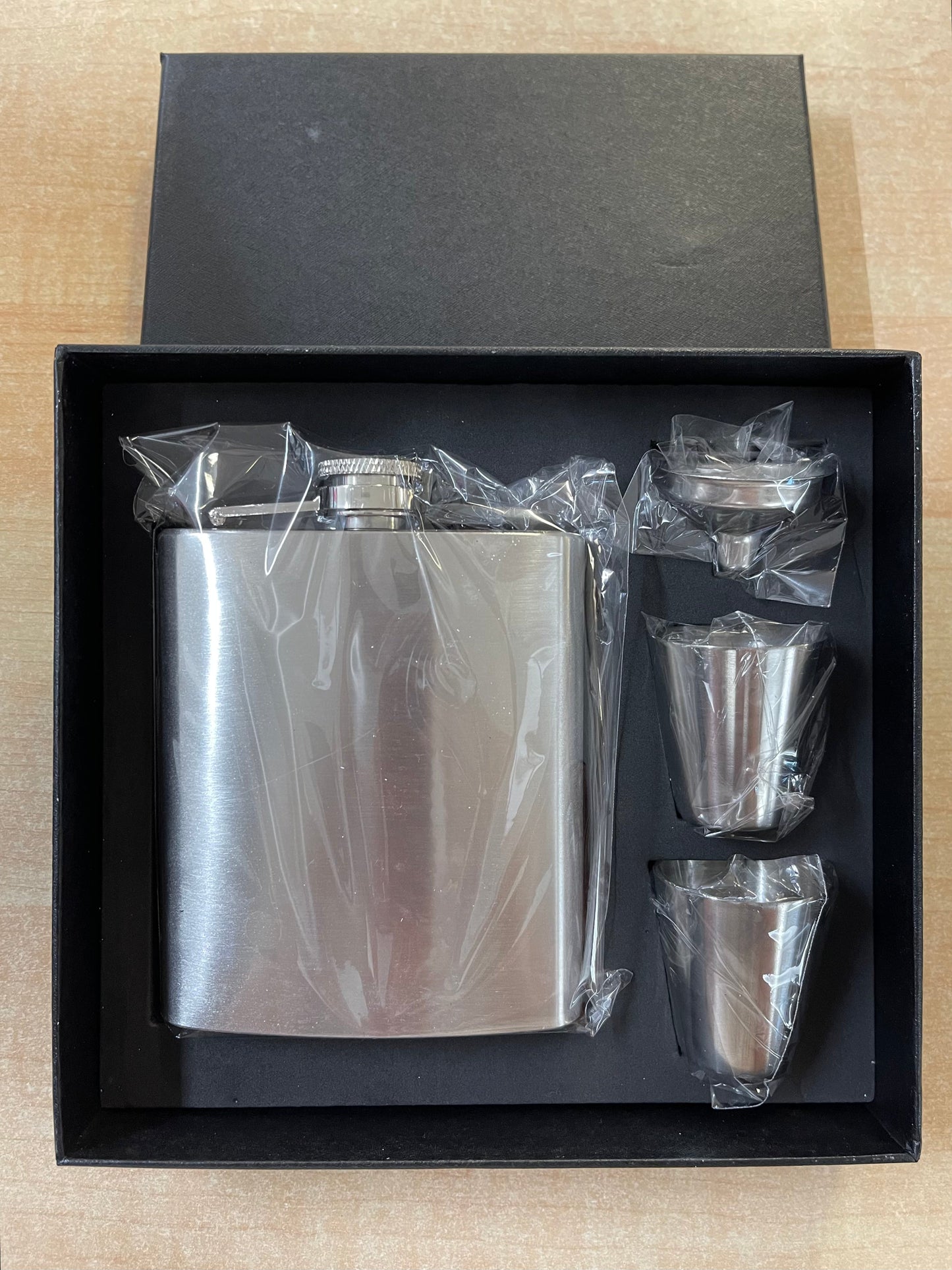 Stainless Steel Flask Set