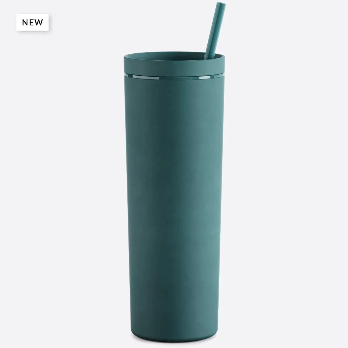 18oz Matte Skinny Acrylic Tumbler