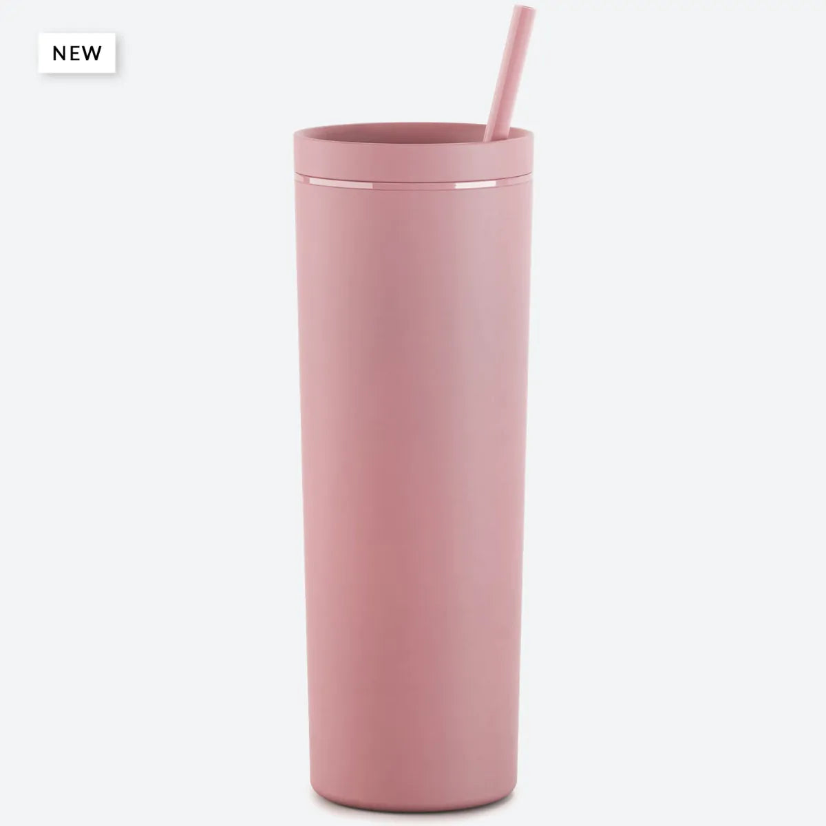 18oz Matte Skinny Acrylic Tumbler
