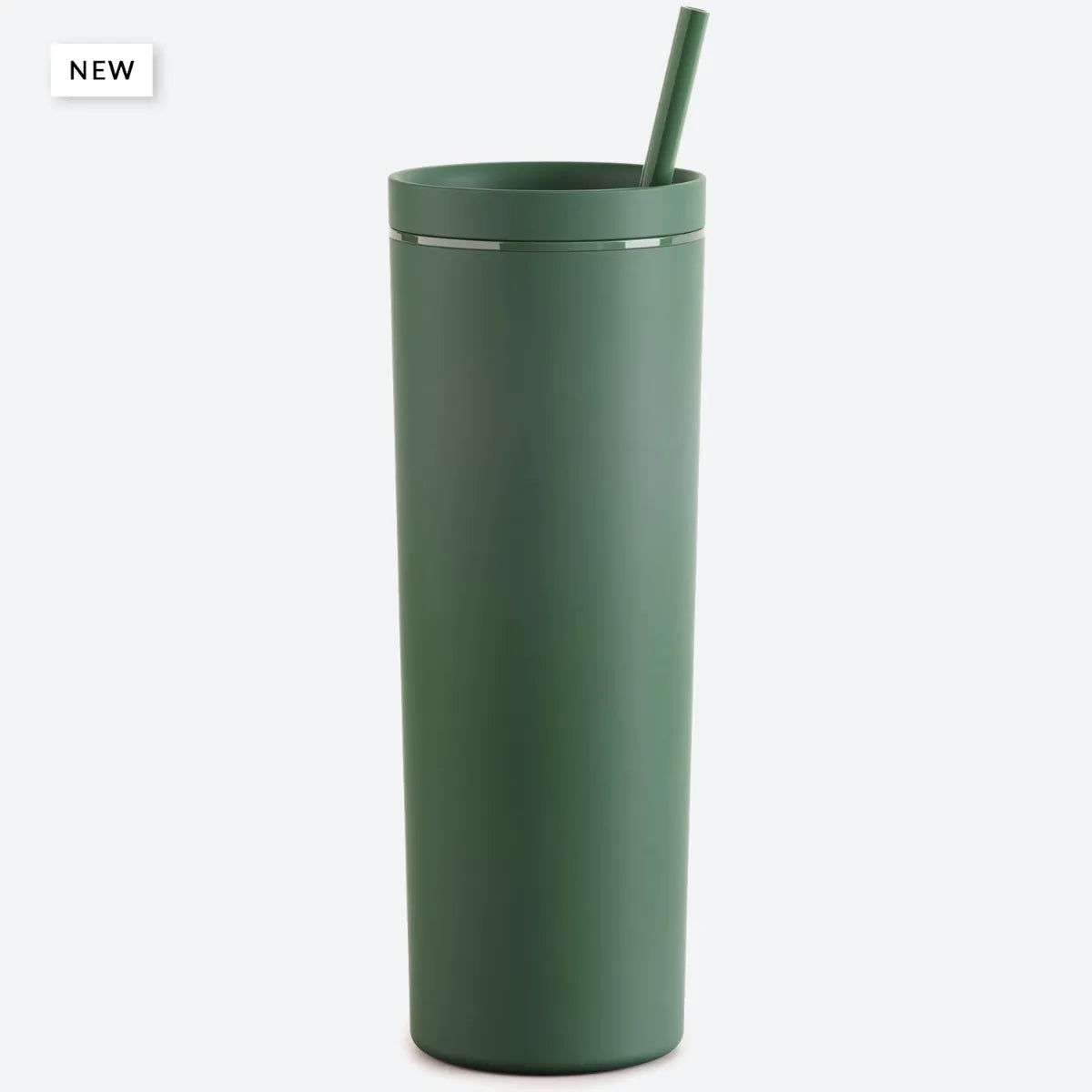 18oz Matte Skinny Acrylic Tumbler