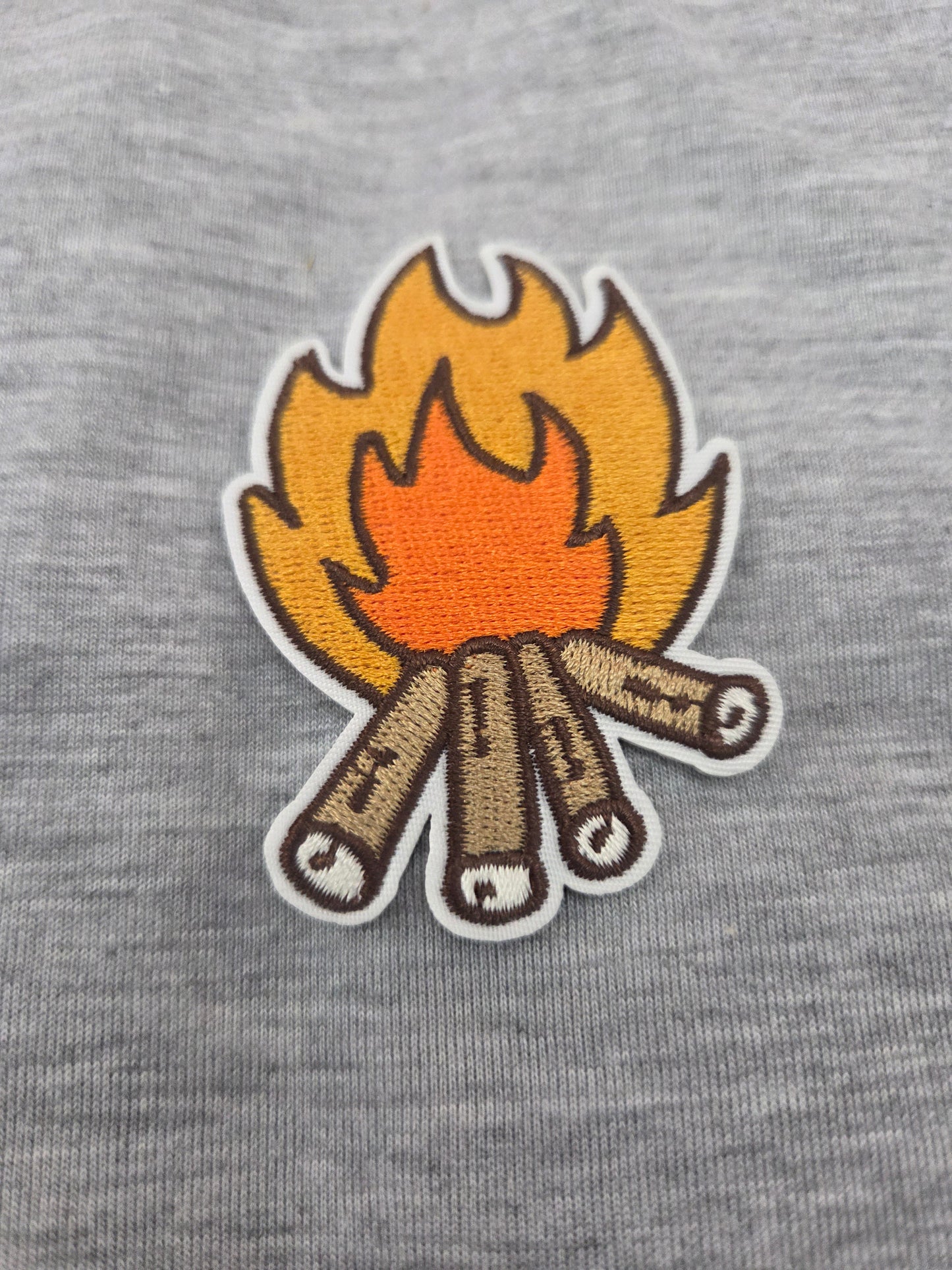 Embroidered Campfire