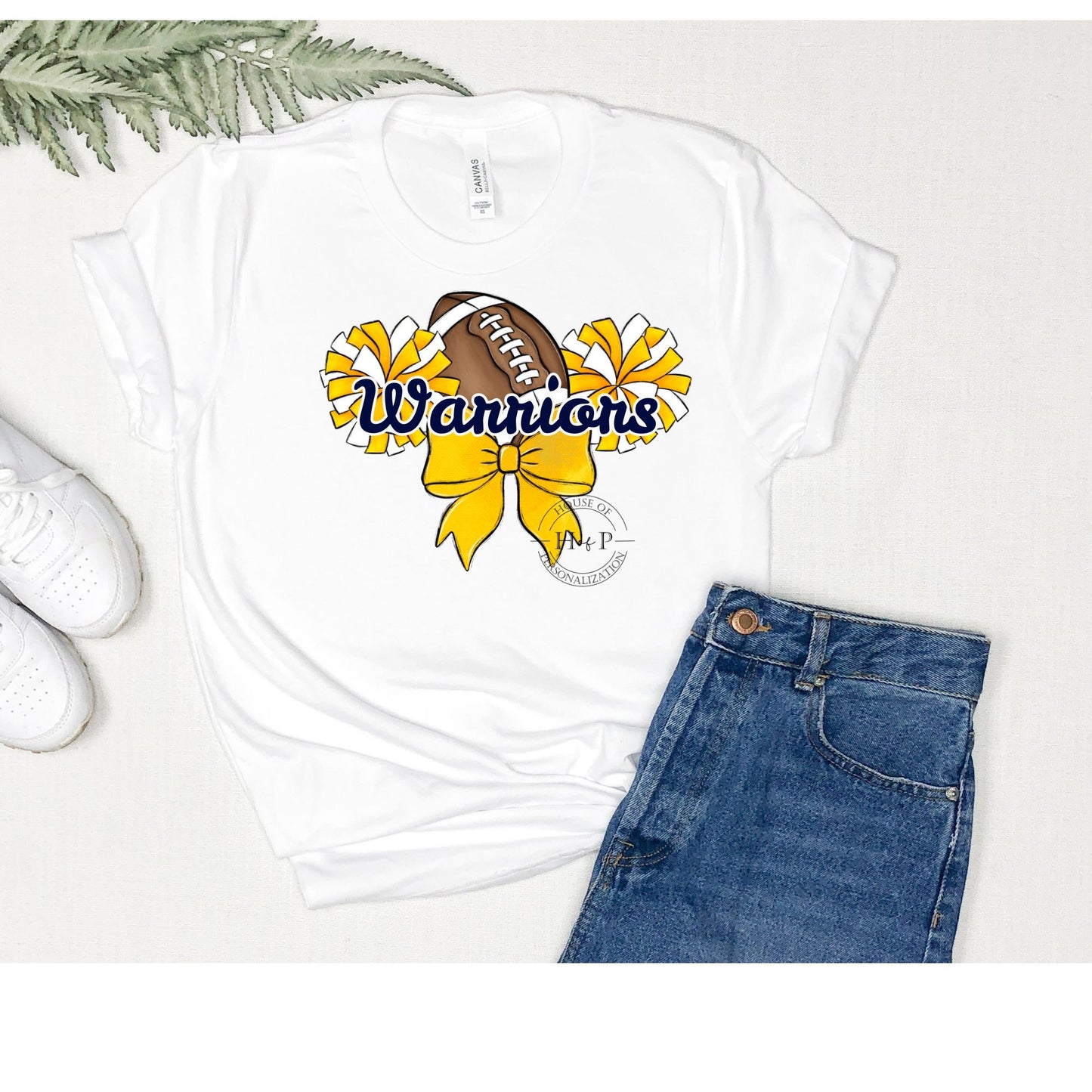 Warriors Football Gold Bow (Direct To Film)