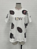 EDW BOWTIFUL GAMEDAY SEQUIN TEE