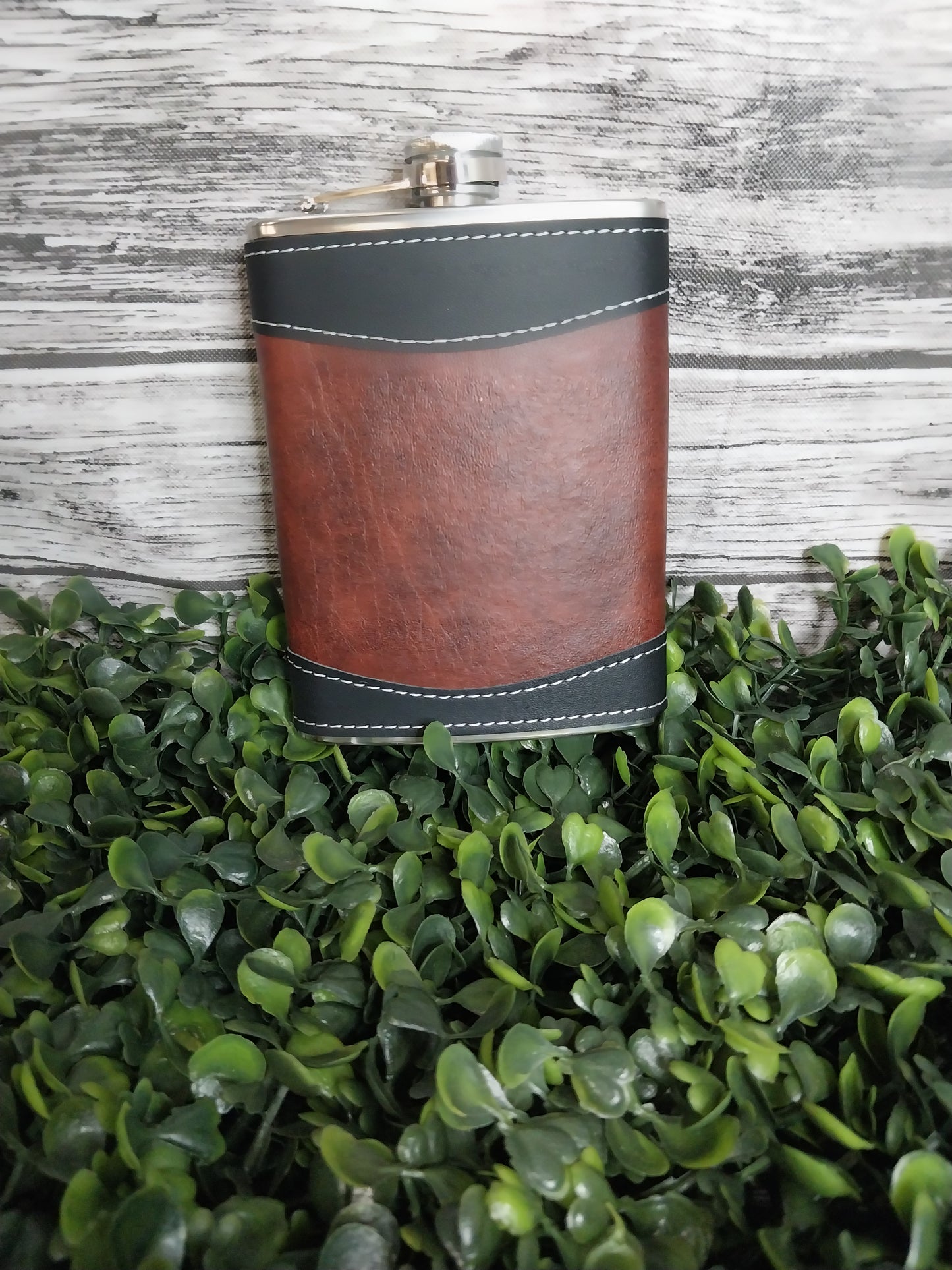 8oz Leather Hip Flask
