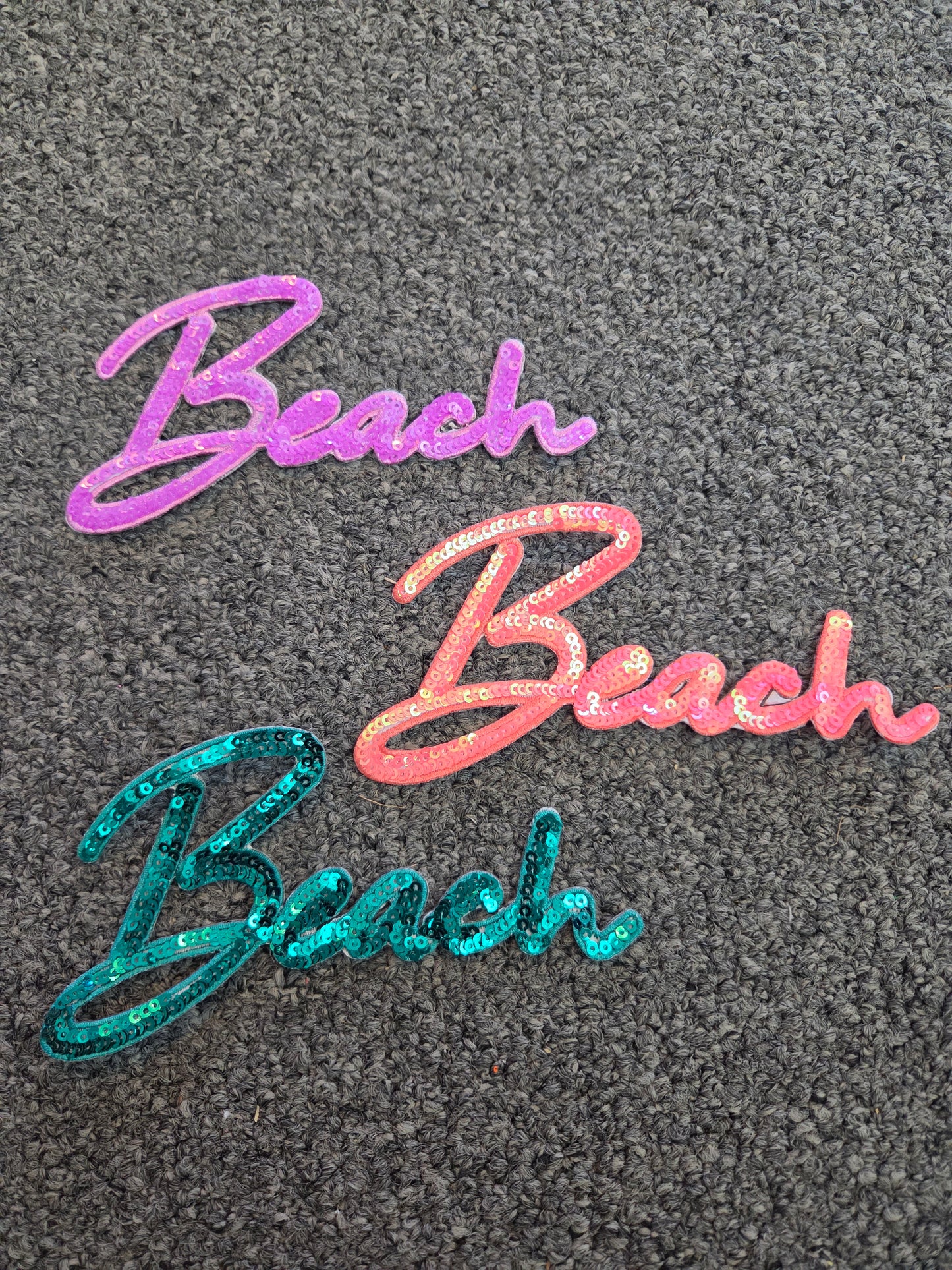 Sequin Beach Patch