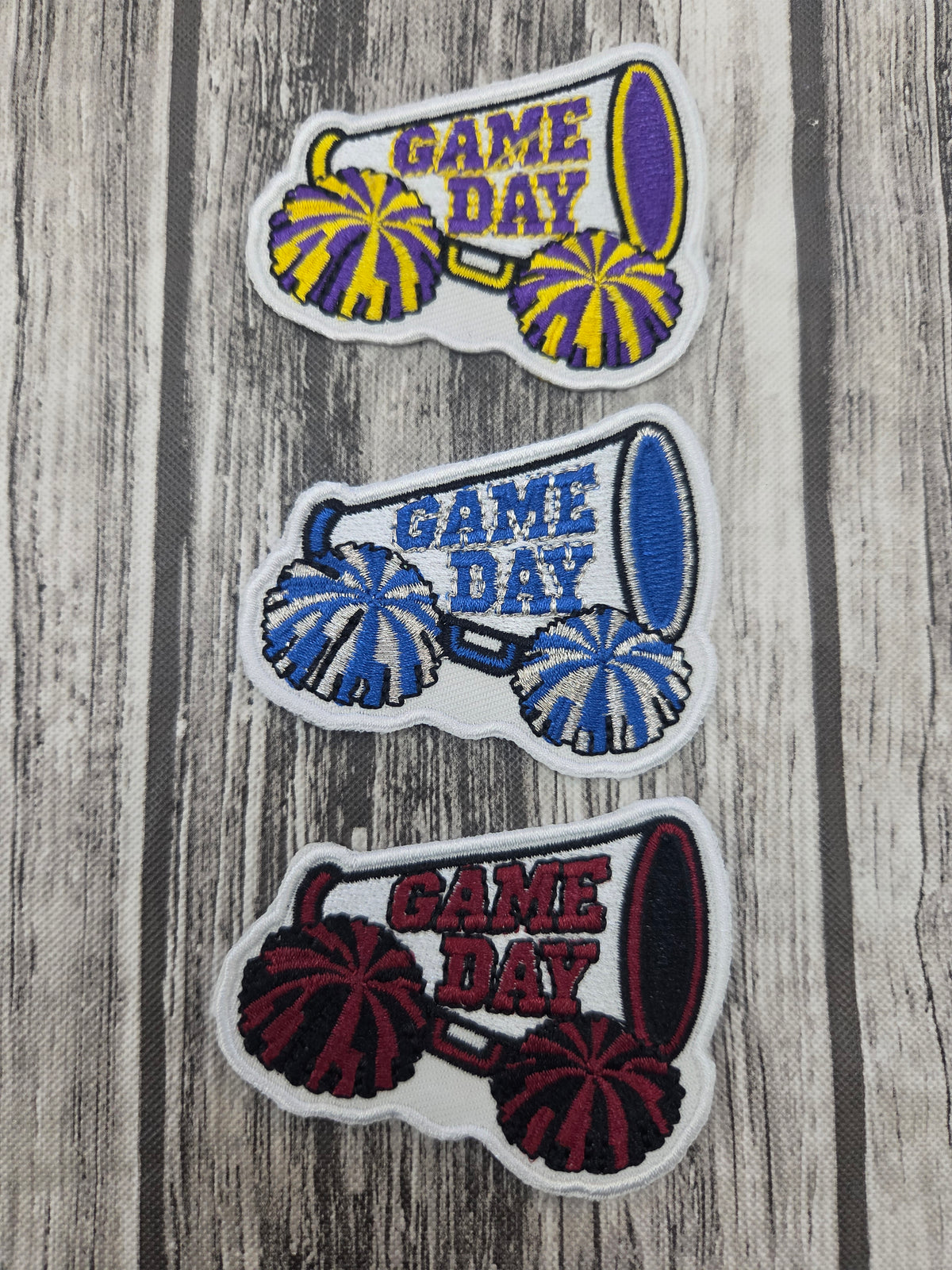 Gameday Mega Phone Embroidered Patch