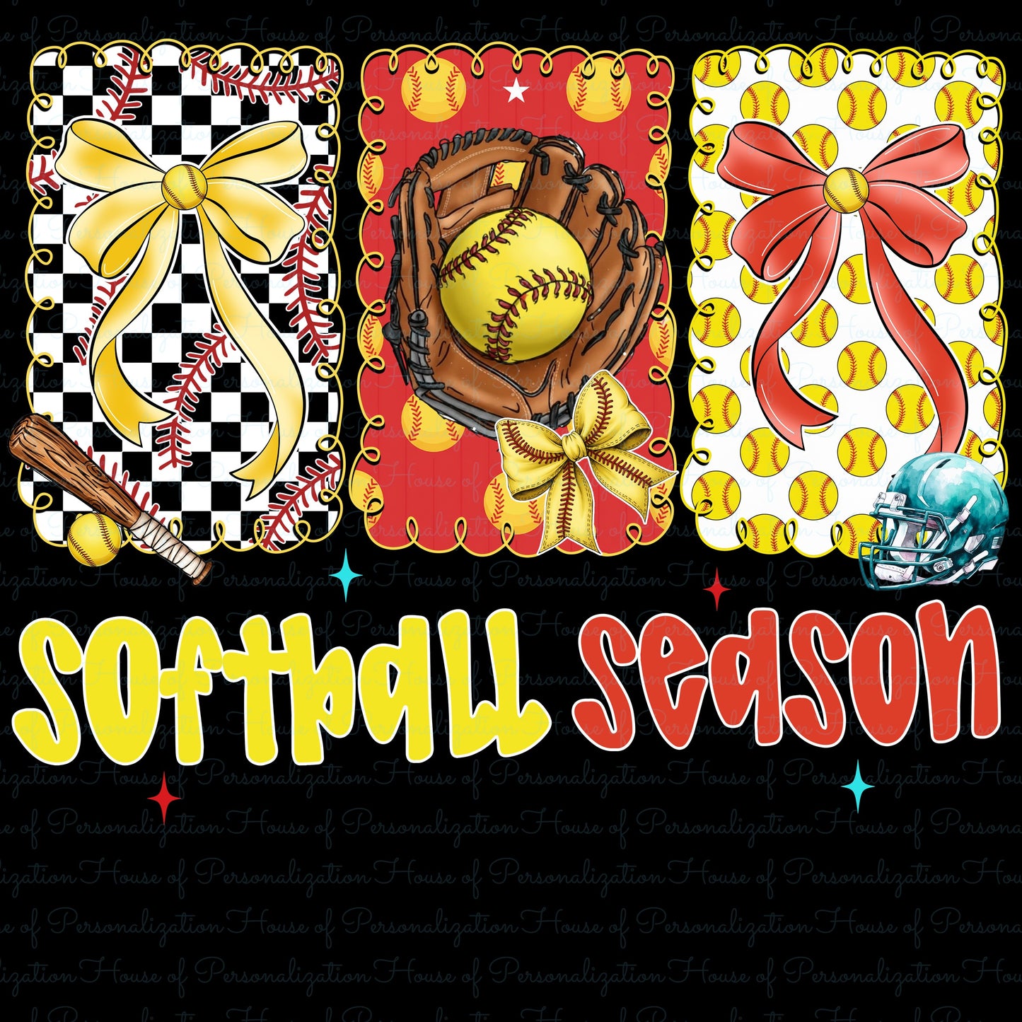 Softball Season DTF Transfer