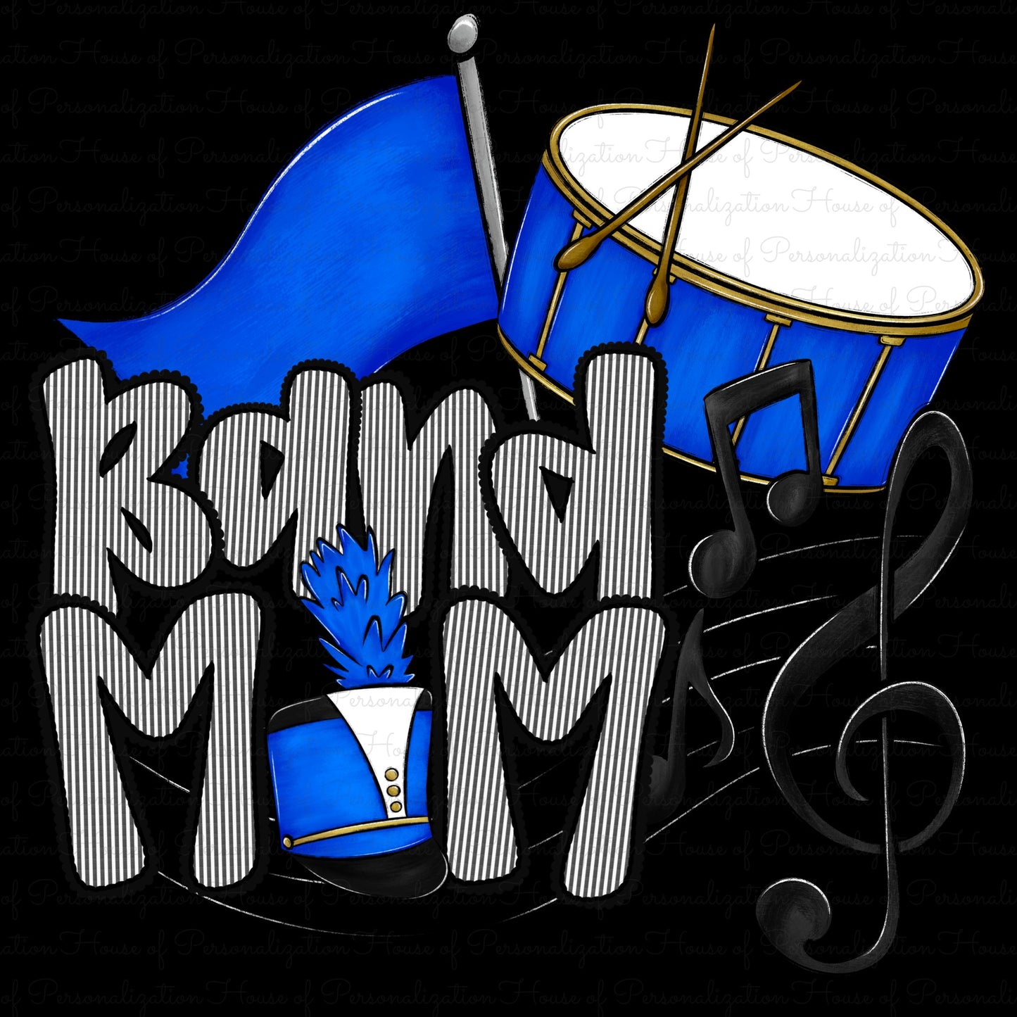 Band Mom Theme (Blue) (Direct To Film)