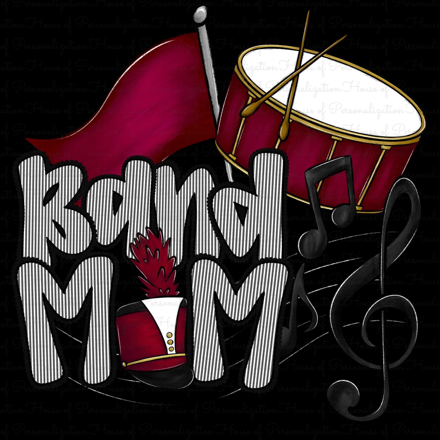 Band Mom Theme (Maroon) (Direct To Film)