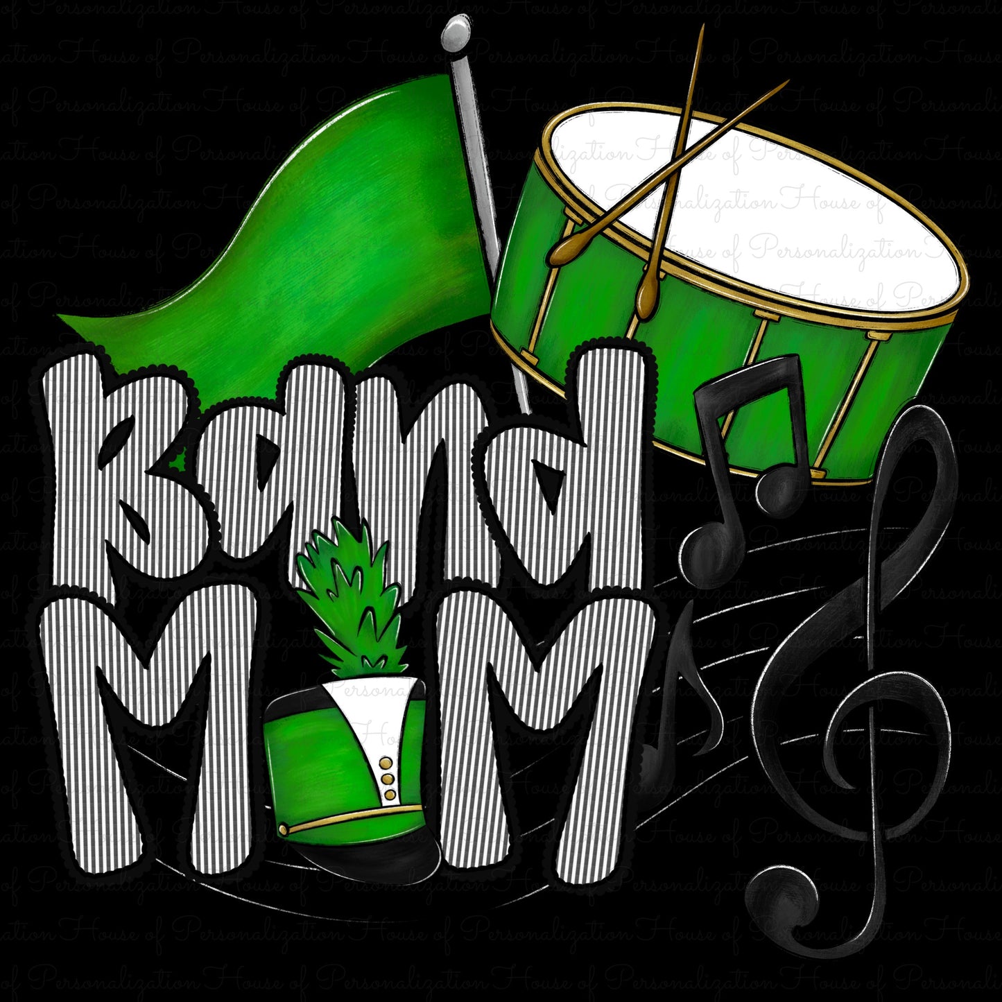 Band Mom Theme (Green) (Direct To Film)