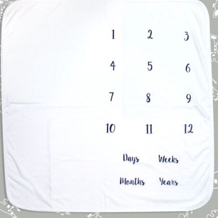 Sublimation Milestone Blanket