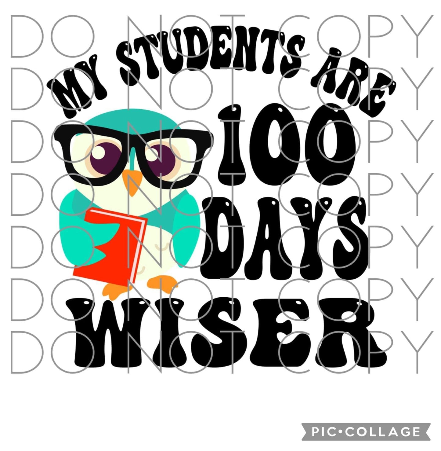 My students are 100 days wiser (Direct To Film)