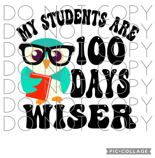 My students are 100 days wiser (Direct To Film)