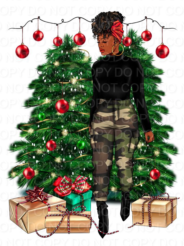 Afro Girl Christmas (Direct To Film)