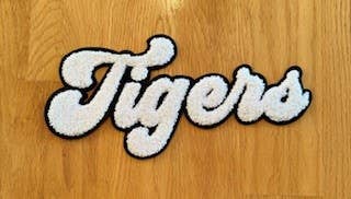 School Mascot Chenille Patches