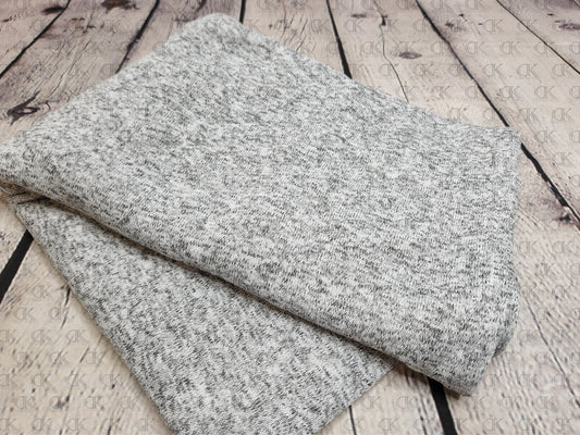 Sublimation Gray Sweater Blanket