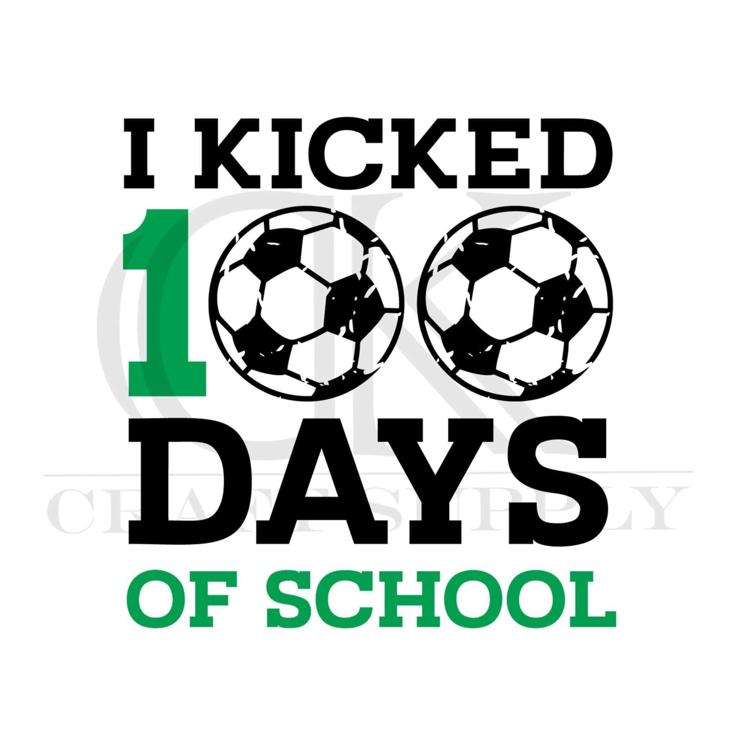 I kicked 100 days of school soccer (Direct To Film)