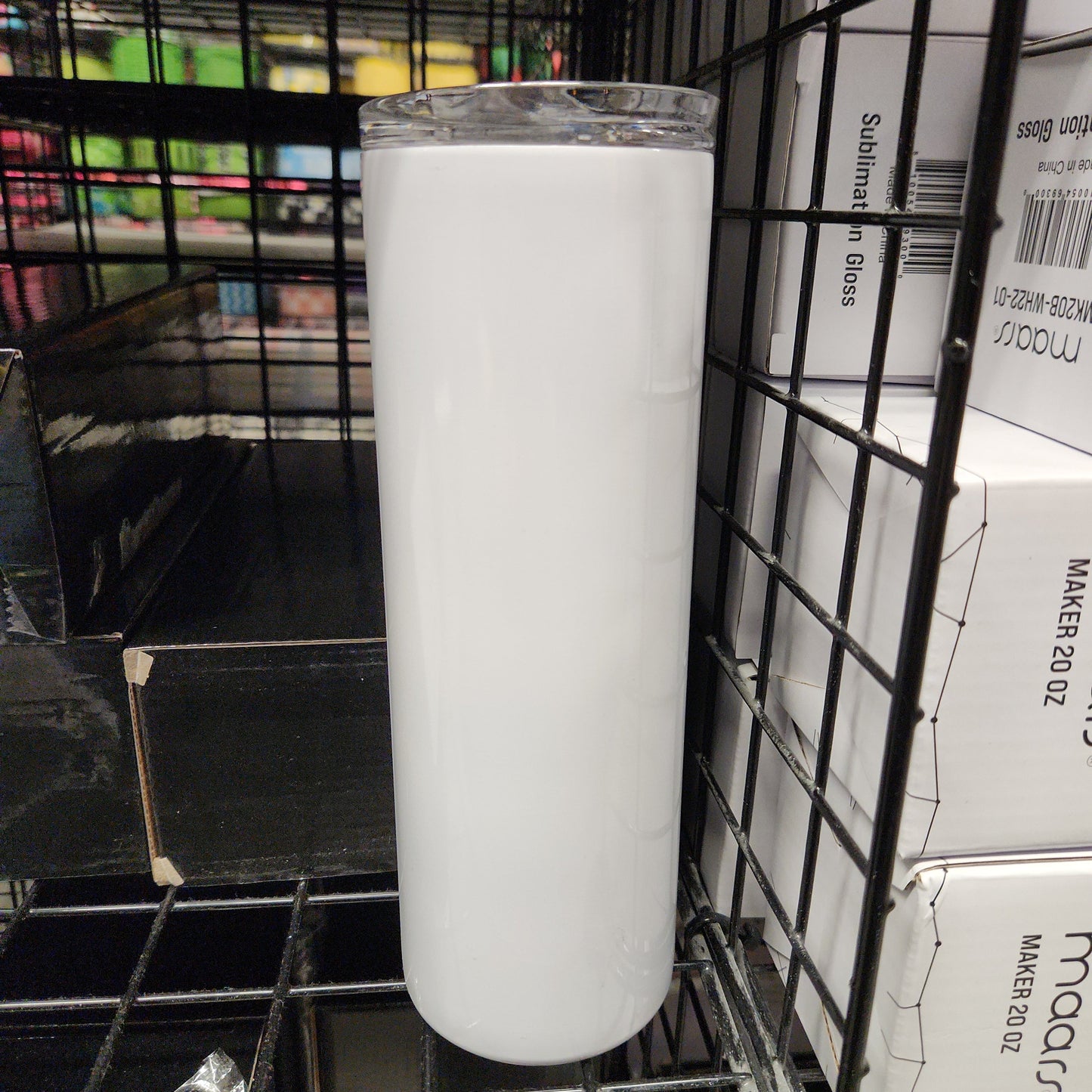 Sublimation Hogg Steel Skinny Tumbler Gloss