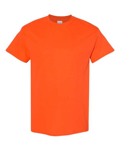 Orange Gildan Heavy Cotton T-Shirt
