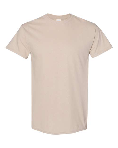 Sand Gildan Heavy Cotton T-Shirt