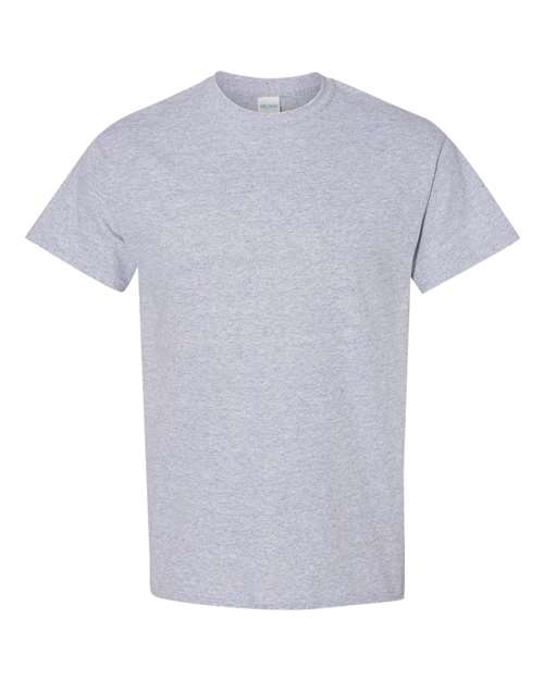 Sport Grey Gildan Heavy Cotton T-Shirt