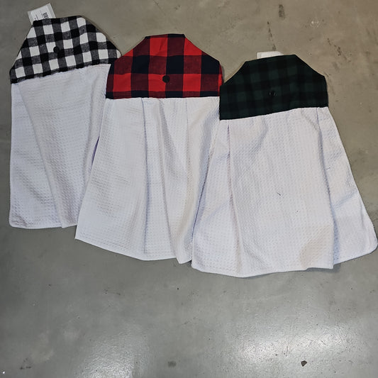 Buffalo Plaid Waffle Towel