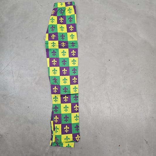 Mardi Gras Leggings FDL Block
