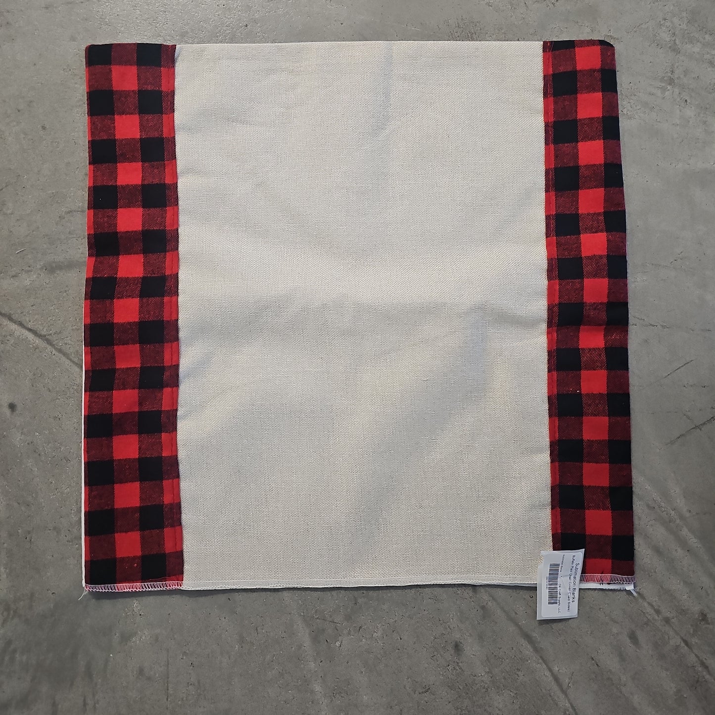 Buffalo Plaid Chair Cover(Plaid Sides)