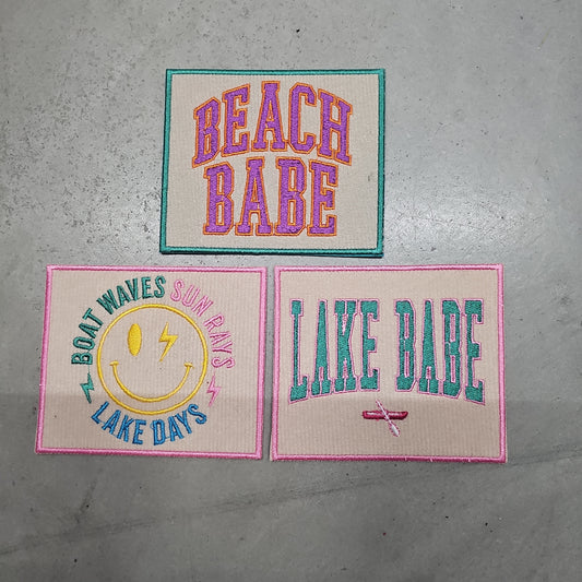 Embroidered Hat Patch (4.13"W x 3.5"H