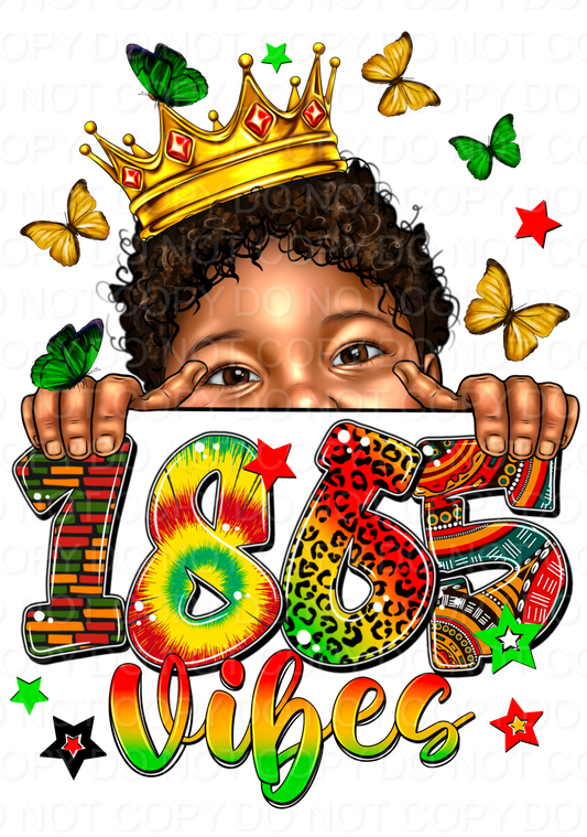 1865 Vibes Afro Peekaboo - Boy (Direct To Film)
